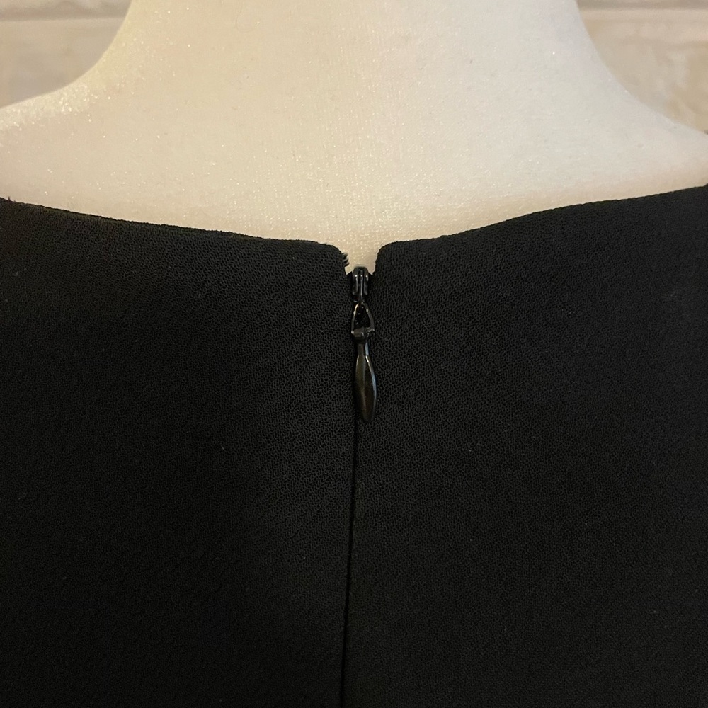 Black Talbots Long Sleeve Polyester Cocktail Dress - image 4